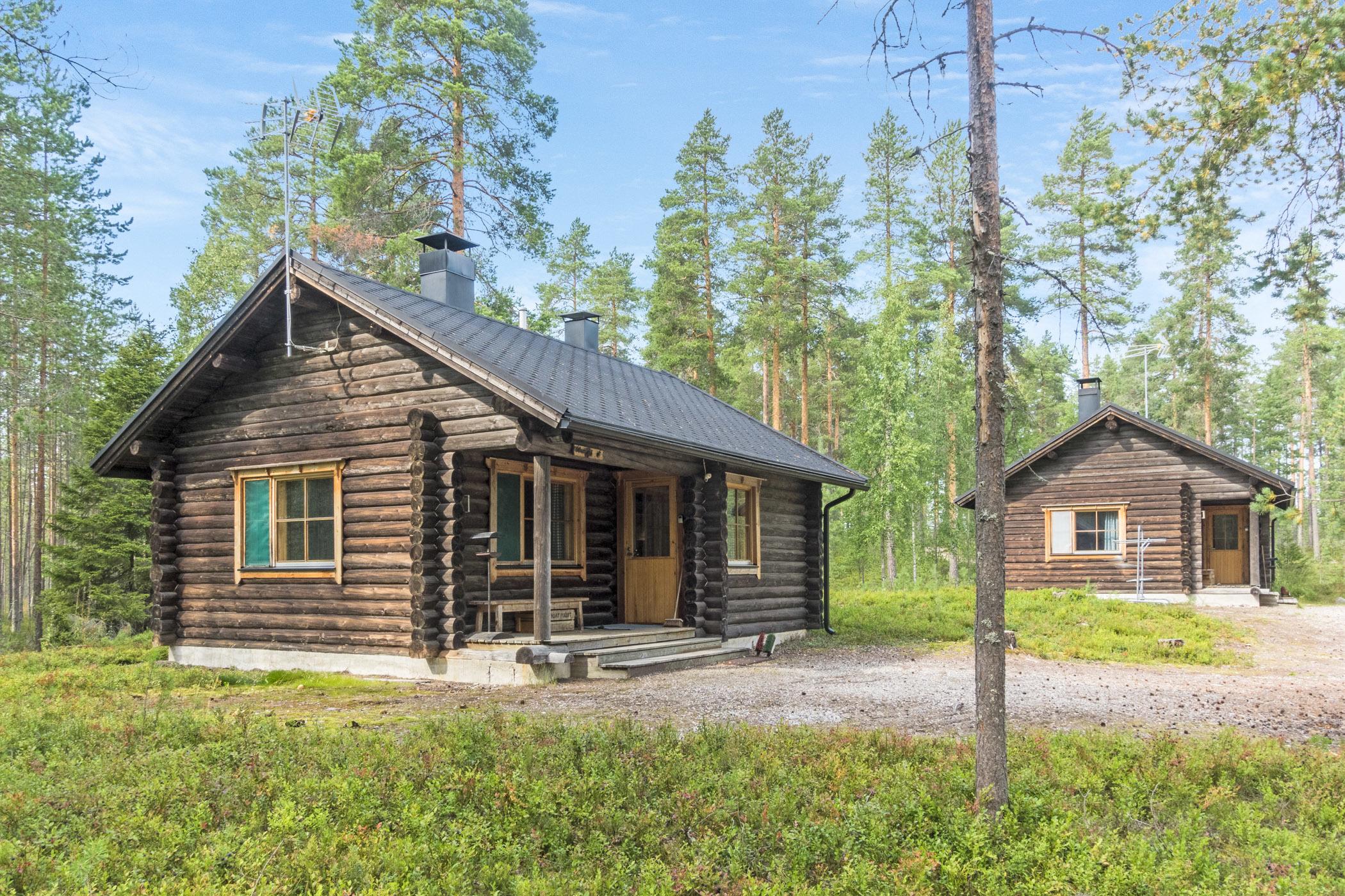 Syväjärvi mustikka wilderness cabin Kuhmo Vuokramökit