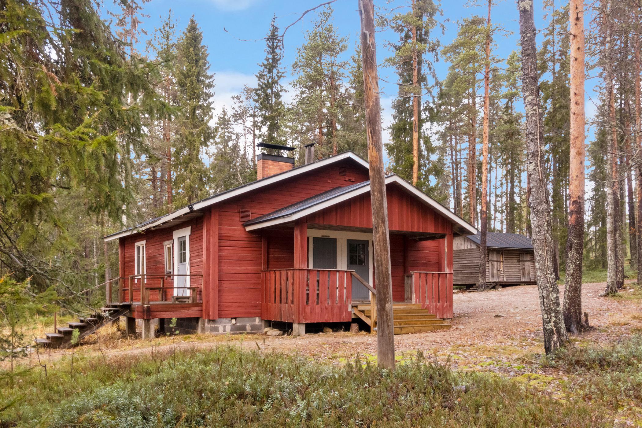 Rosamo wilderness cabin Ranua Vuokramökit